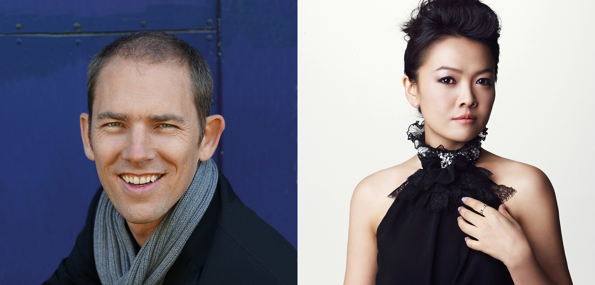 Andreas Küppers von Teatro del mondo und Sunhae Im, Foto links: privat; Foto rechts: lilac Andreas Küppers von Teatro del mondo und Sunhae Im, Foto links: privat; Foto rechts: lilac